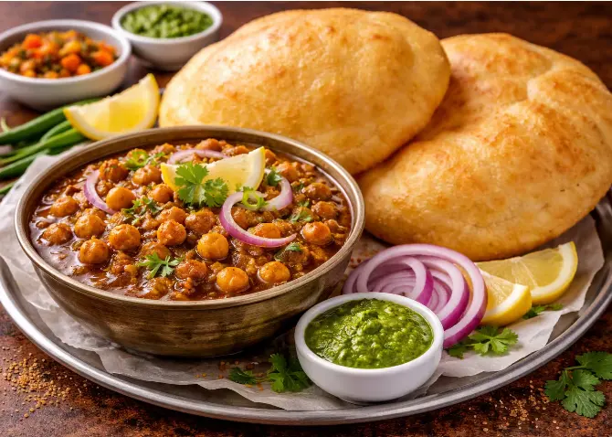 Chole Bhature (Paharganj Style)
