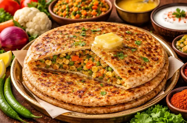 Mix Veg Paratha