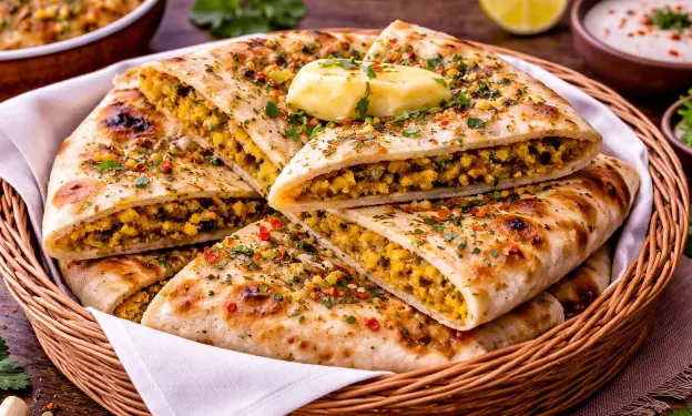 Stuffed Naan