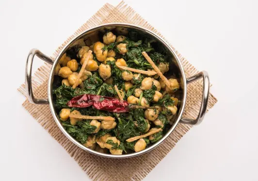 Channa Palak