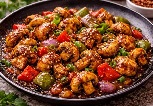 Mushroom Chilly
