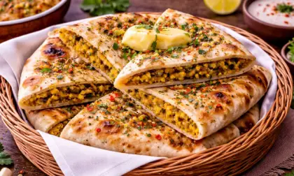 Stuffed Naan