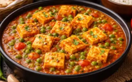 Matar Paneer