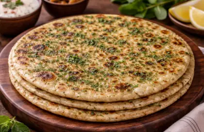 Pudina Paratha