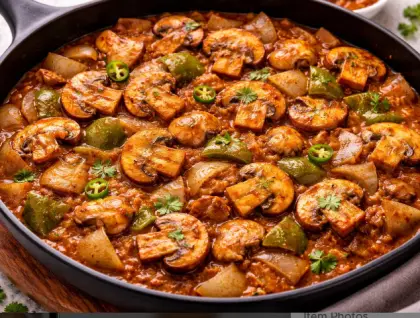 Mushroom Do Pyaza